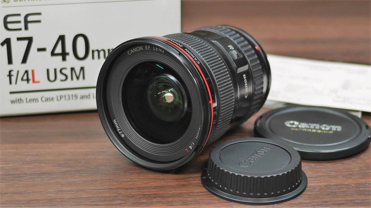 F4L EF17-40mm USM Canon | 17-40mm 広角ズームレンズ EF キヤノン 