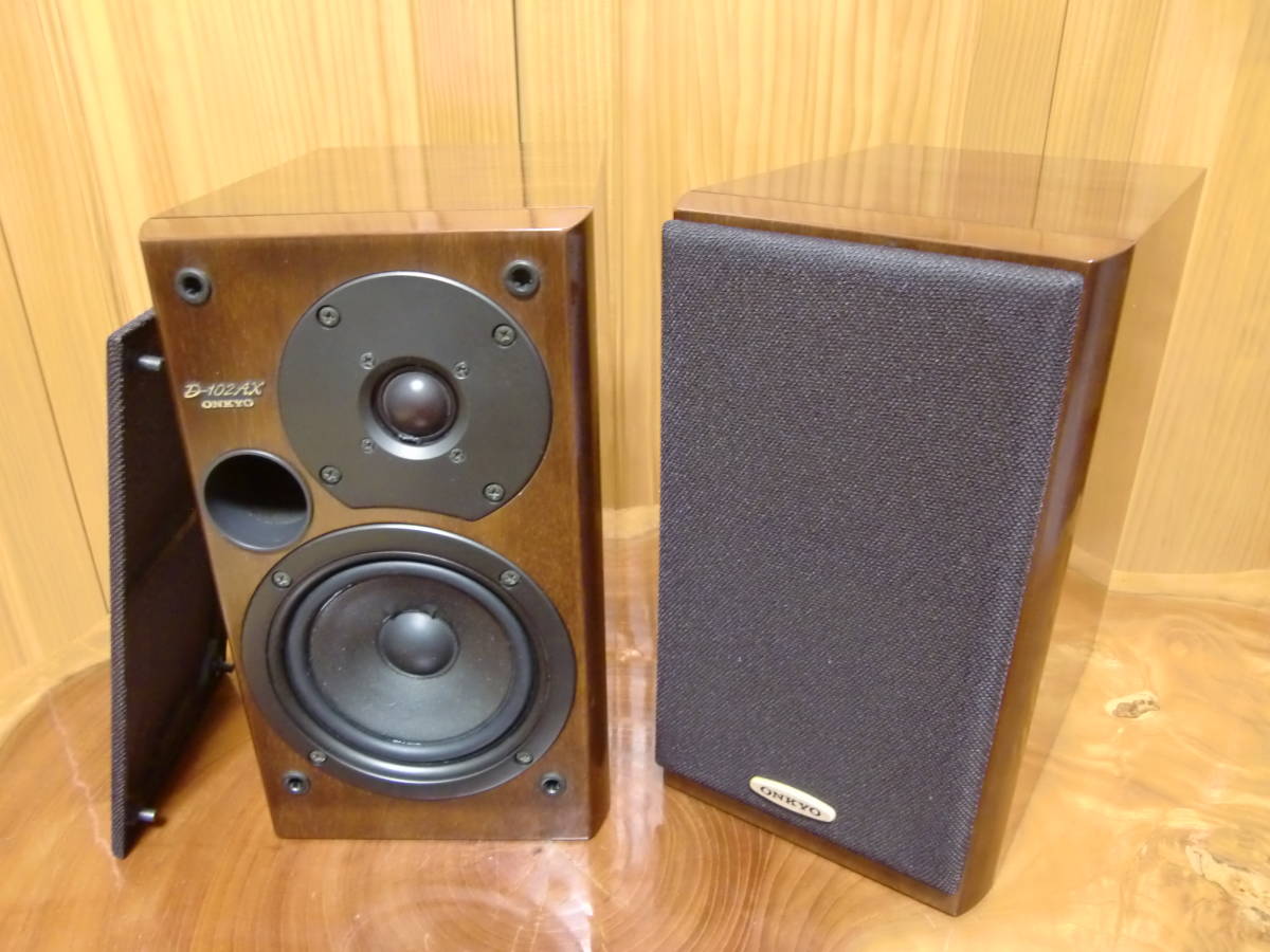 ONKYO D-102AX D-200II エッジ張り替えメンテナンス済み 美品ペア D