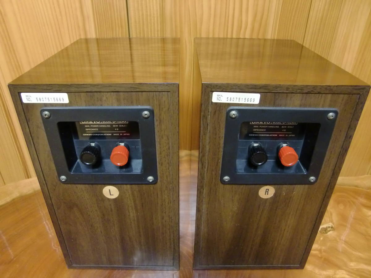 ONKYO D-102AX D-200II エッジ張り替えメンテナンス済み 美品ペア D