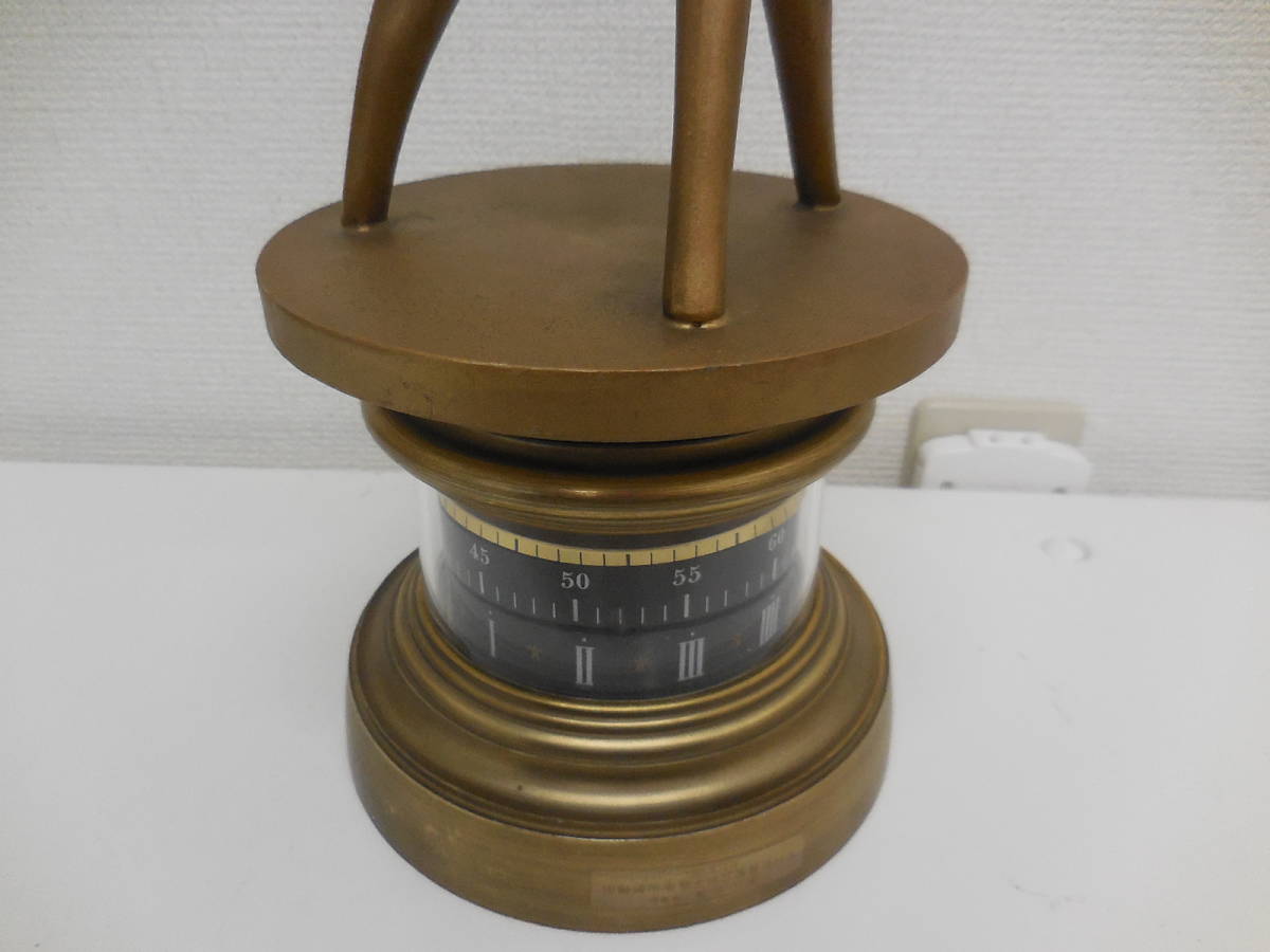 岡本太郎 ”未来を拓く” リズム時計工業 置時計 ジャンク