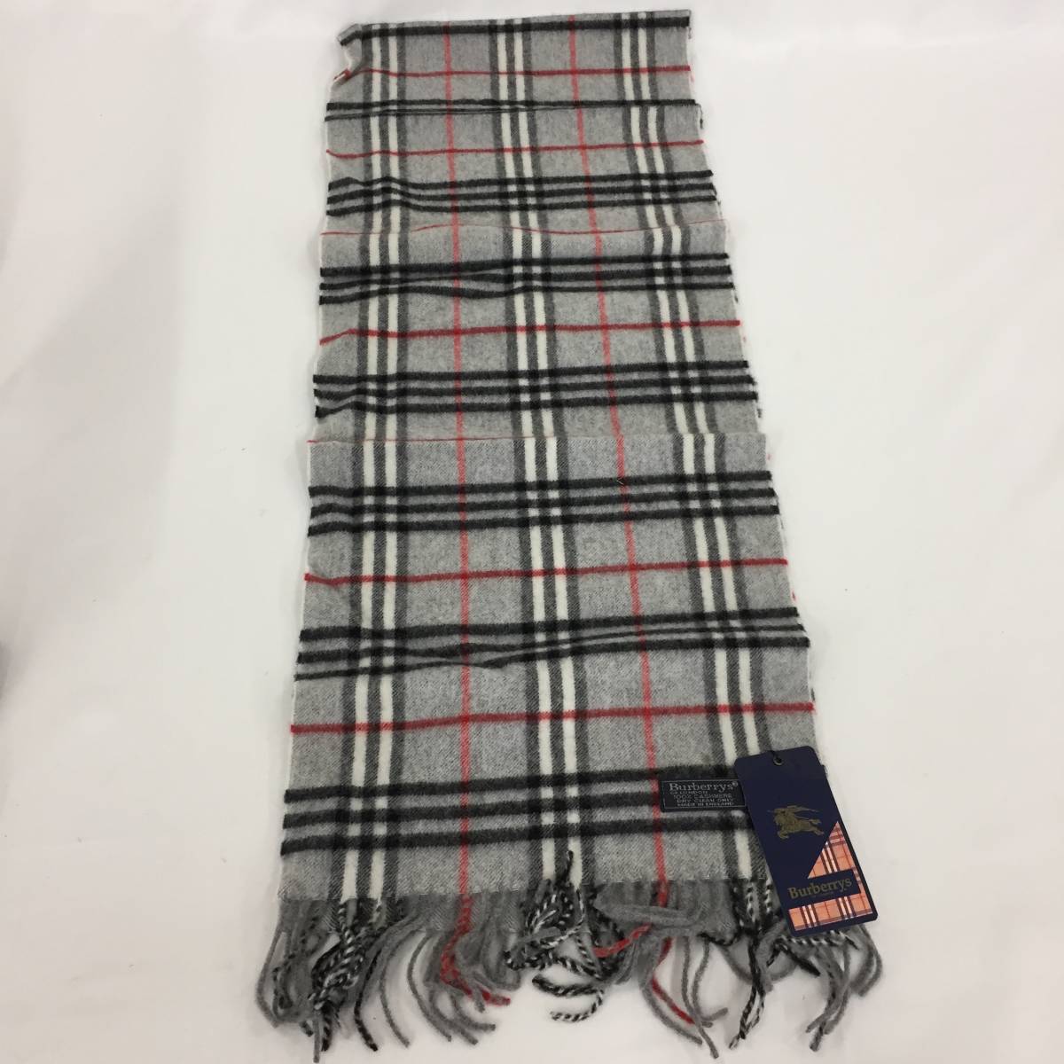 マフラー バーバリー 美品 BURBERRY カシミヤ カシミア - Burberry 
