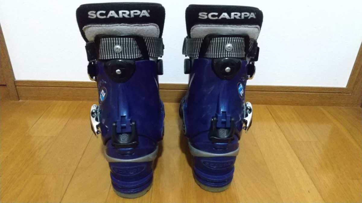 スカルパ SCARPA T2 テレマークブーツ テレマーク 27.5cm 75mm 