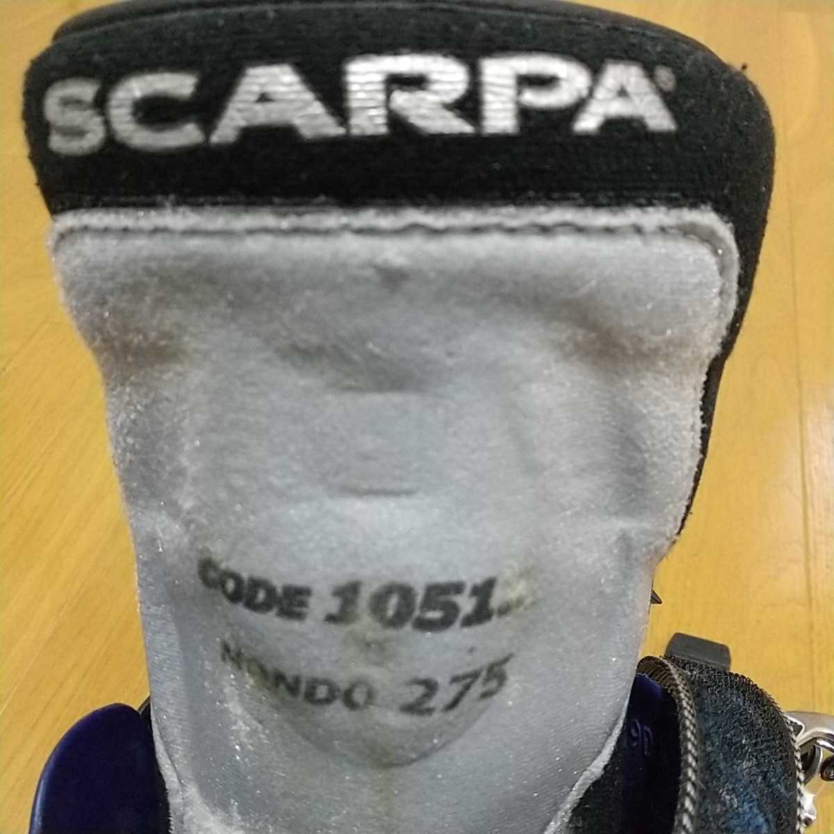 スカルパ SCARPA T2 テレマークブーツ テレマーク 27.5cm 75mm 