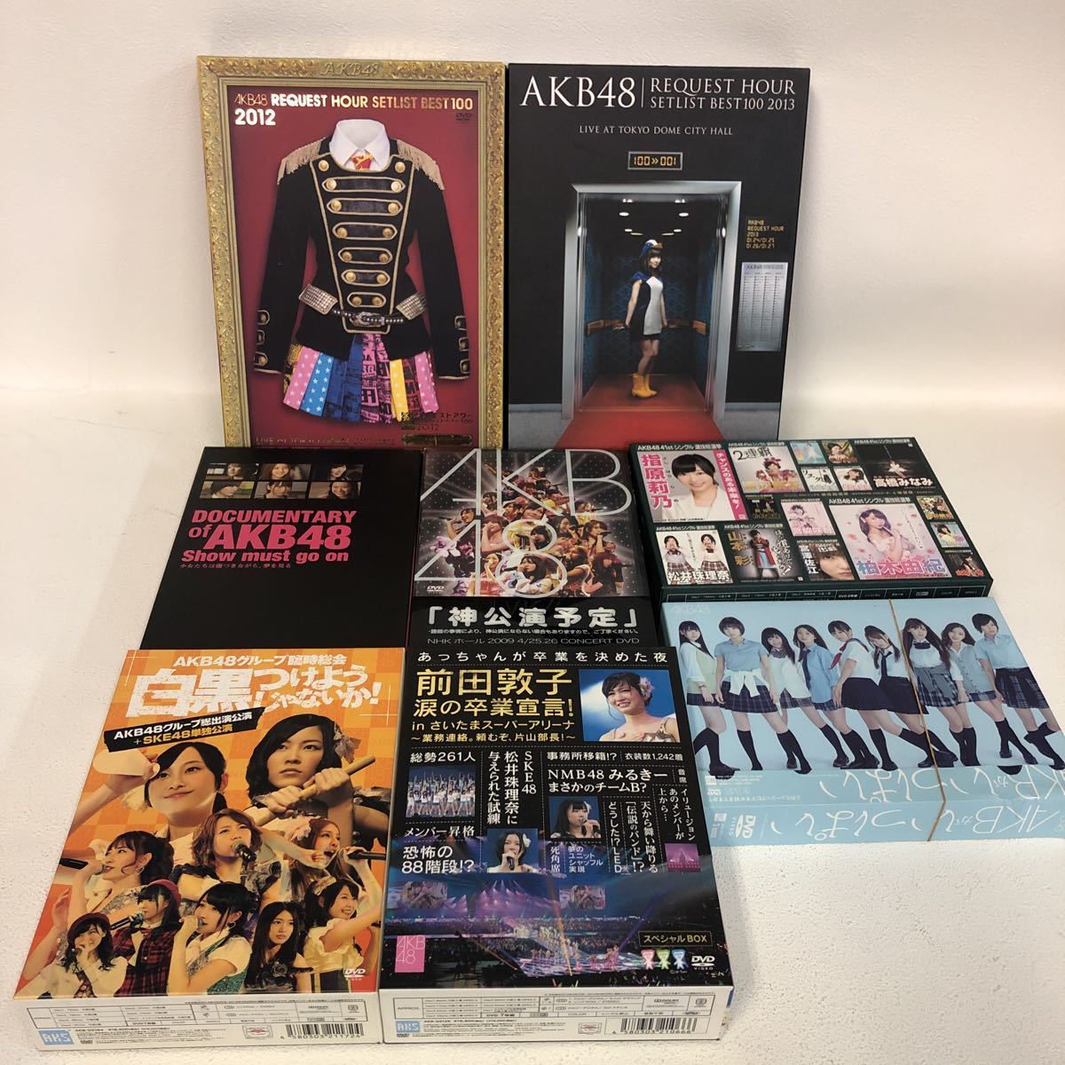 Y0109J3 まとめ☆AKB48 SKE48 HKT48 DVD CD 35巻以上 写真あり