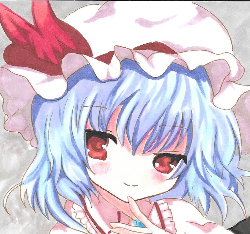 手描きイラスト 東方 レミリア スカーレット 手描きイラスト 売買されたオークション情報 Yahooの商品情報をアーカイブ公開 オークファン Aucfan Com