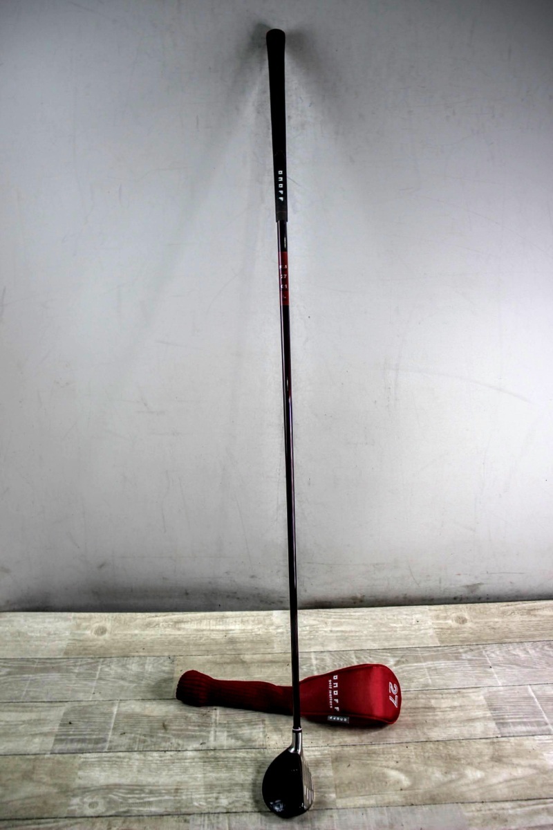 No.9676 ONOFF FAIRWAY WINGS 27° ユーティリティ 37.5インチ 純正