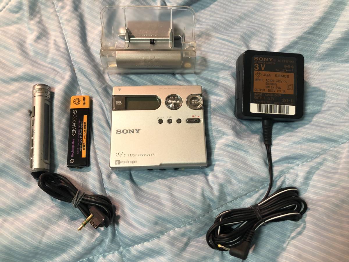 USED▽SONY/ソニー NetMD/録音・再生MDウォークマン「MZ-N910
