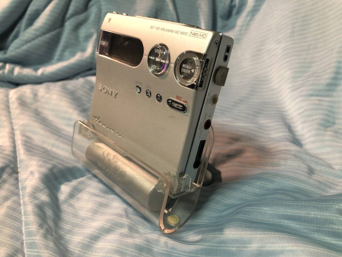 USED▽SONY/ソニー NetMD/録音・再生MDウォークマン「MZ-N910