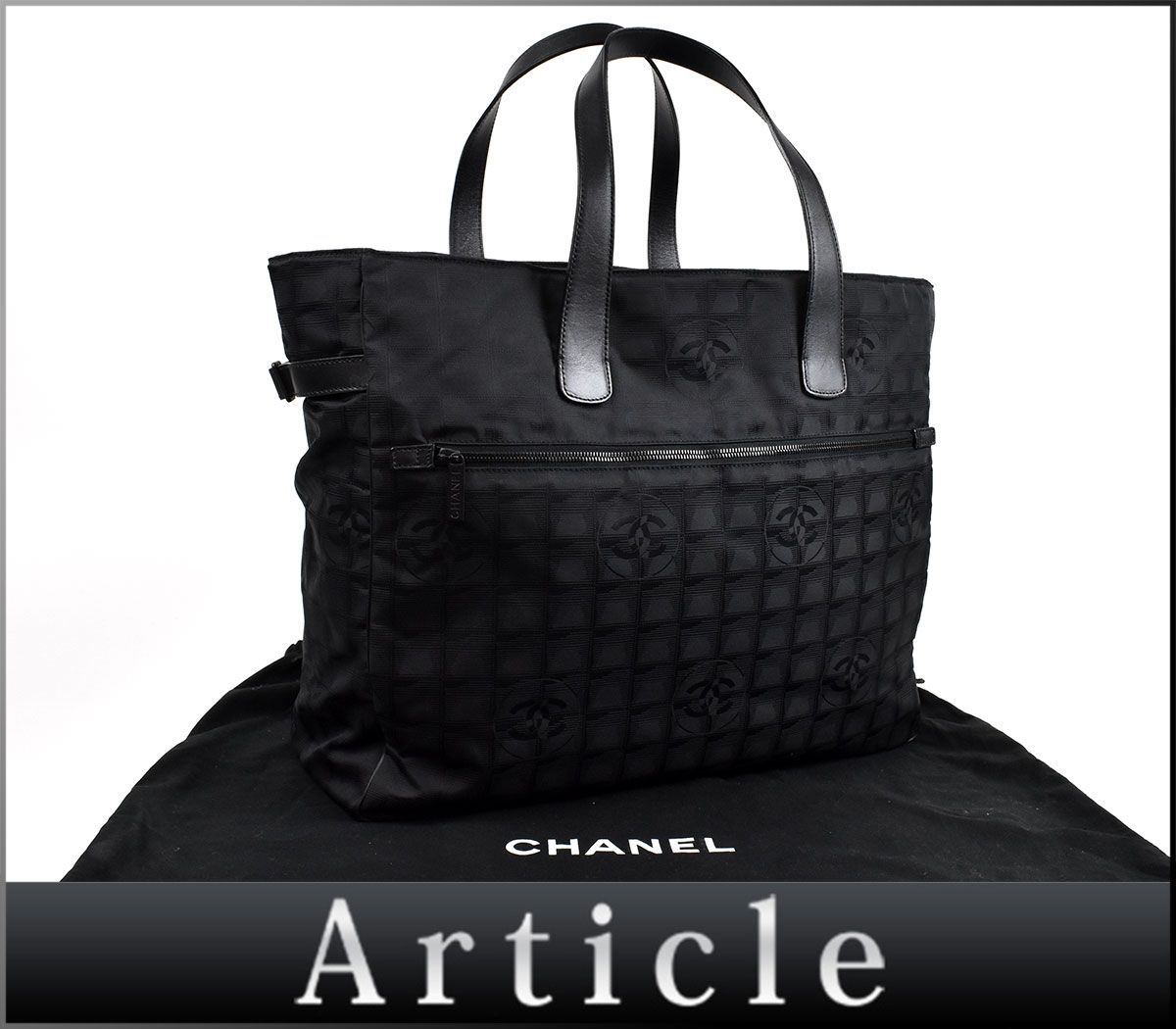 115506☆ CHANEL シャネル ニュートラベル ニュートラ トートTGM  