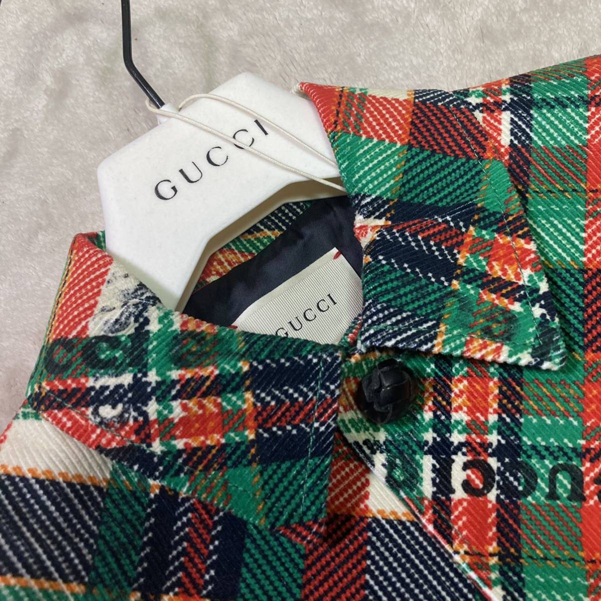 ほぼ新品 グッチ GUCCI チルドレンズ キッズ コート コーデュロイ 