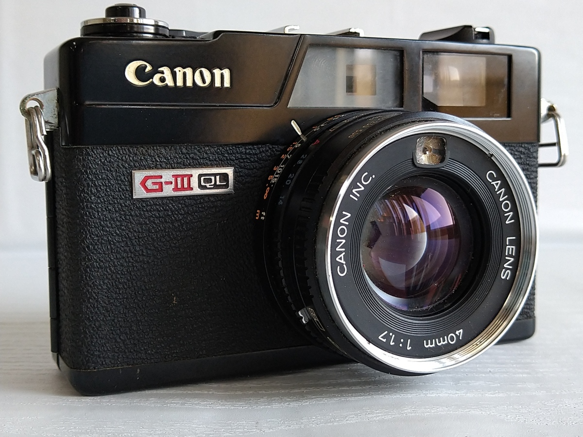 QL17 Canonet Canon - Camera G-III review Film GIII Rangefinder