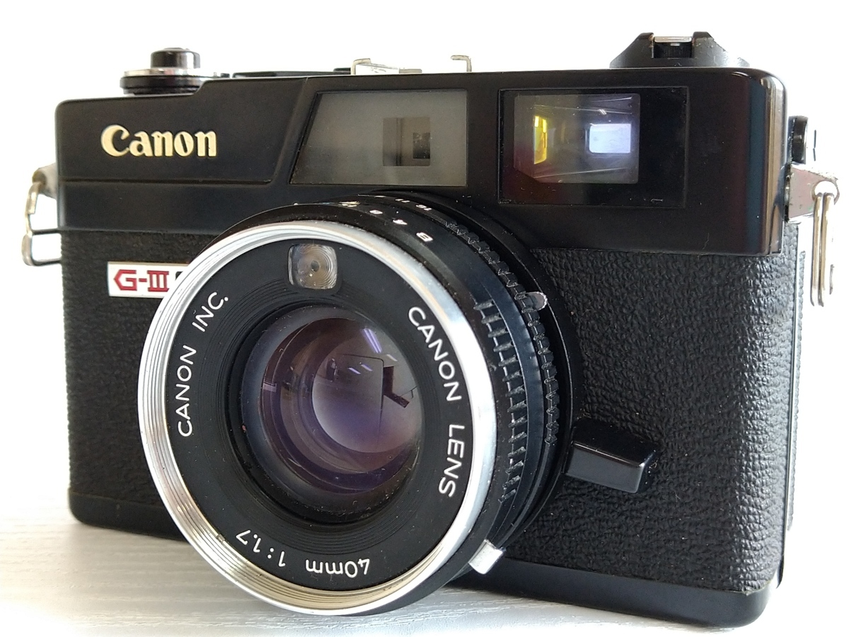 QL17 Canonet Canon - Camera G-III review Film GIII Rangefinder