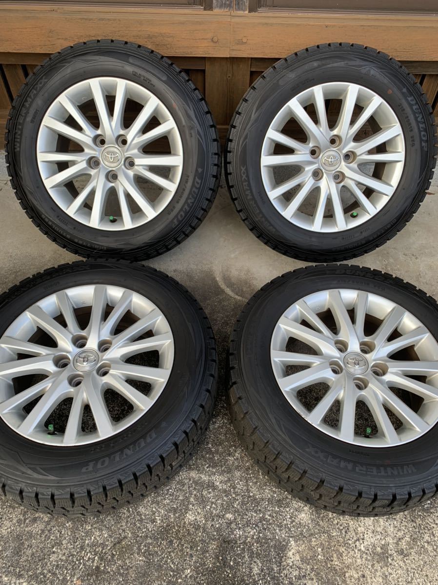 純正 トヨタ マークX 中古 スタッドレスタイヤ 16インチ 130系 