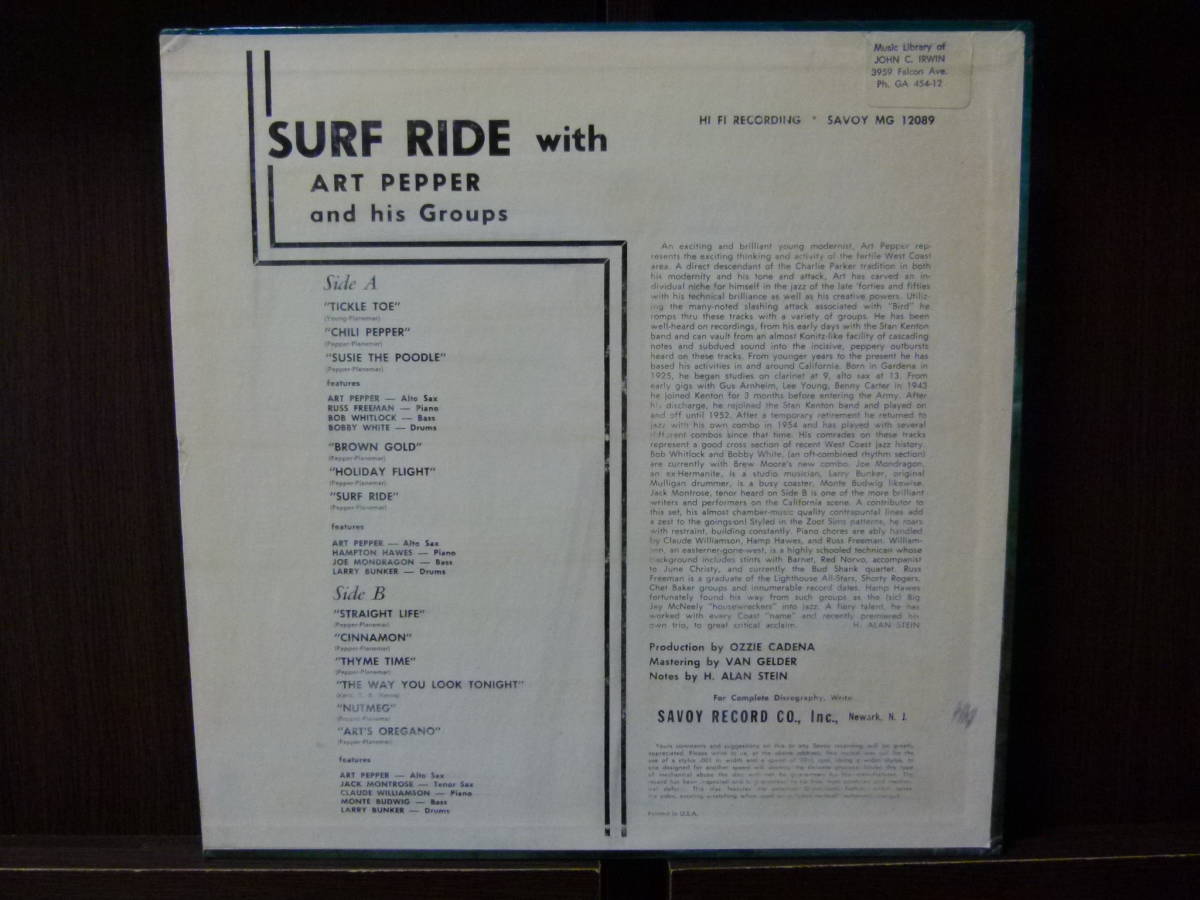 Surf Art Ride ⁄ pepper Pepper surf」レコードの落札相場・落札価格