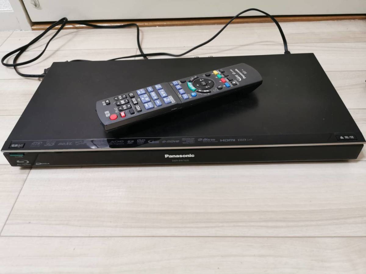 パナソニック HDD DVD Blu-rayレコーダー 型番dmr-bwt620 568