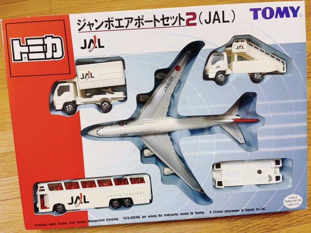 【大人気，セール】 トミカ 日本航空 JAL TOMY ジャンボエアポートセット(民間航空機)｜売買されたオークション情報、yahooの商品情報をアーカイブ公開 - オークファン 民間航空機