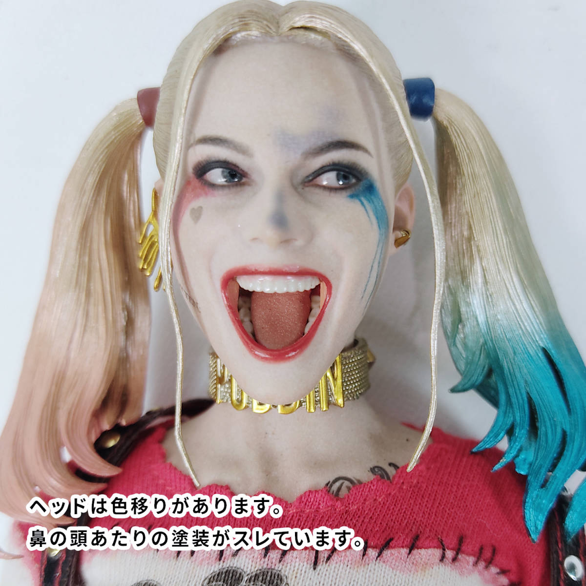 ホットトイズ ハーレイ クイン ヘッド汚れあり スーサイド スクワッド