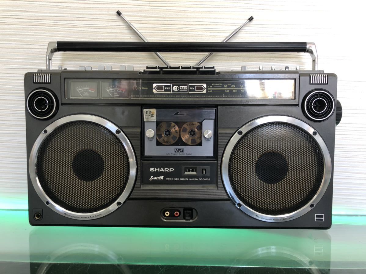内蔵ブルーツゥースに変更可能 !!ラジカセ シャープ SHARP GF-303SB
