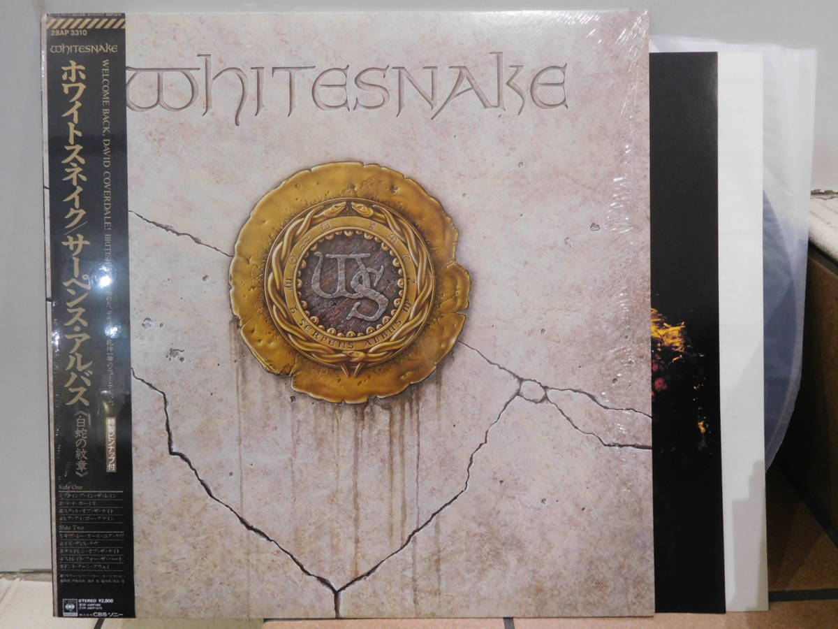 WHITESNAKE /Whitesnake 白蛇の紋章 LPレコード ホワイトスネイク ⁄ 30周年記念 白蛇の紋章~サーペンス・アルバス