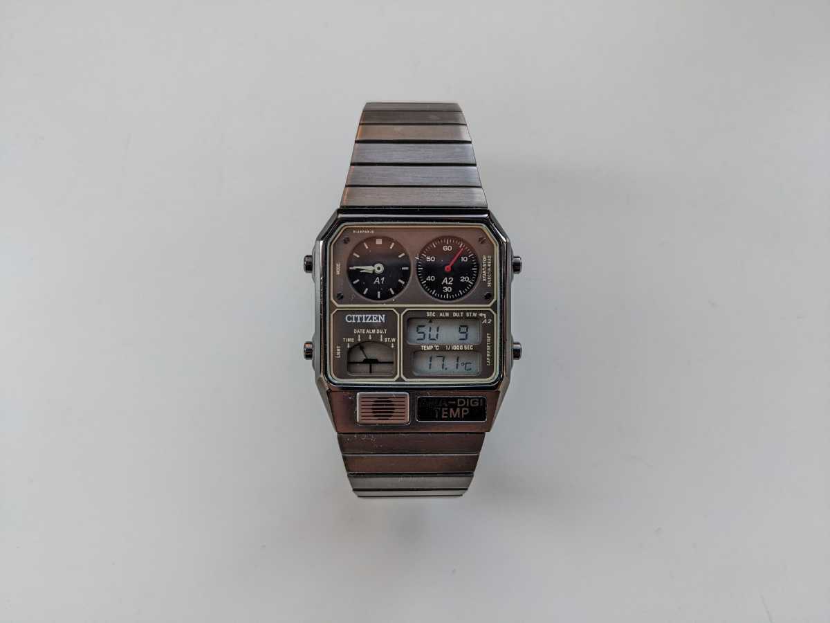 ANA-DIGI TEMP アナデジテンプ CITIZEN シチズン 箱付きCITIZEN 
