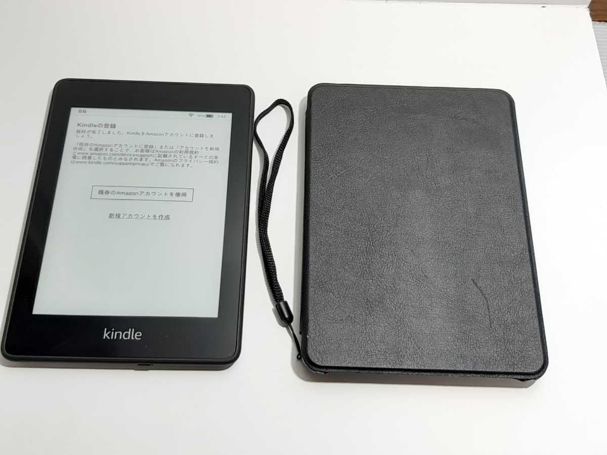 Kindle Paperwhite .: : Hand ​Feature Strap with shell Painted