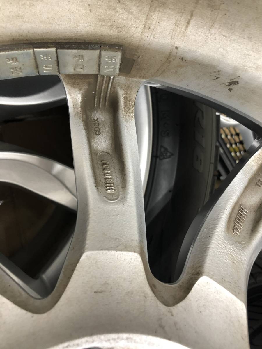 スタッドレスタイヤ　アルミ付　235/60R18　室内保管　_7