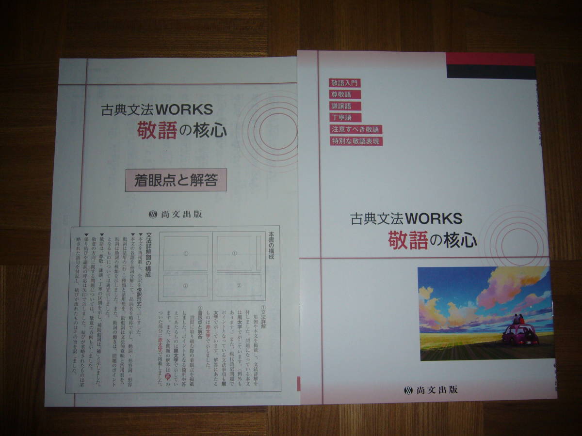古典文法works 敬語の核心 着眼点と解答 尚文出版 国語 敬語入門 尊敬語 謙譲語 丁寧語 注意すべき敬語 特別な敬語表現 高等学校 売買されたオークション情報 Yahooの商品情報をアーカイブ公開 オークファン Aucfan Com 古典文法works 敬語の核心 着眼点と解答 尚文出版 国語 敬語入門 尊敬語 謙譲語 丁寧語 注意すべき敬語 特別な敬語表現 高等学校 売買されたオークション情報 Yahooの商品情報をアーカイブ公開 オークファン Aucfan Com