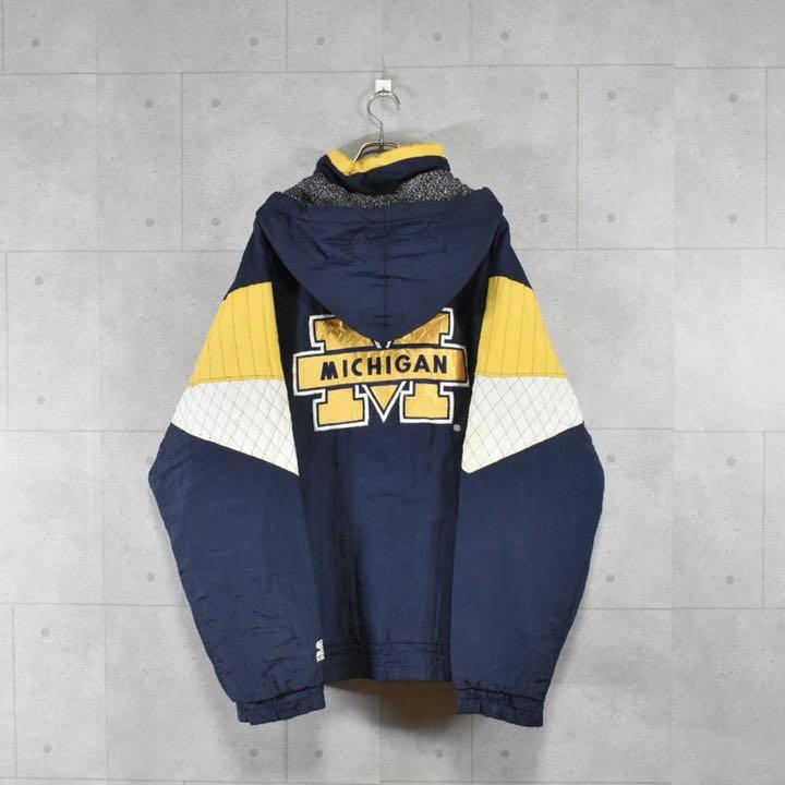 STARTER MICHIGAN 90s スターター 中綿 ミシガン大学 Starter 中綿入り