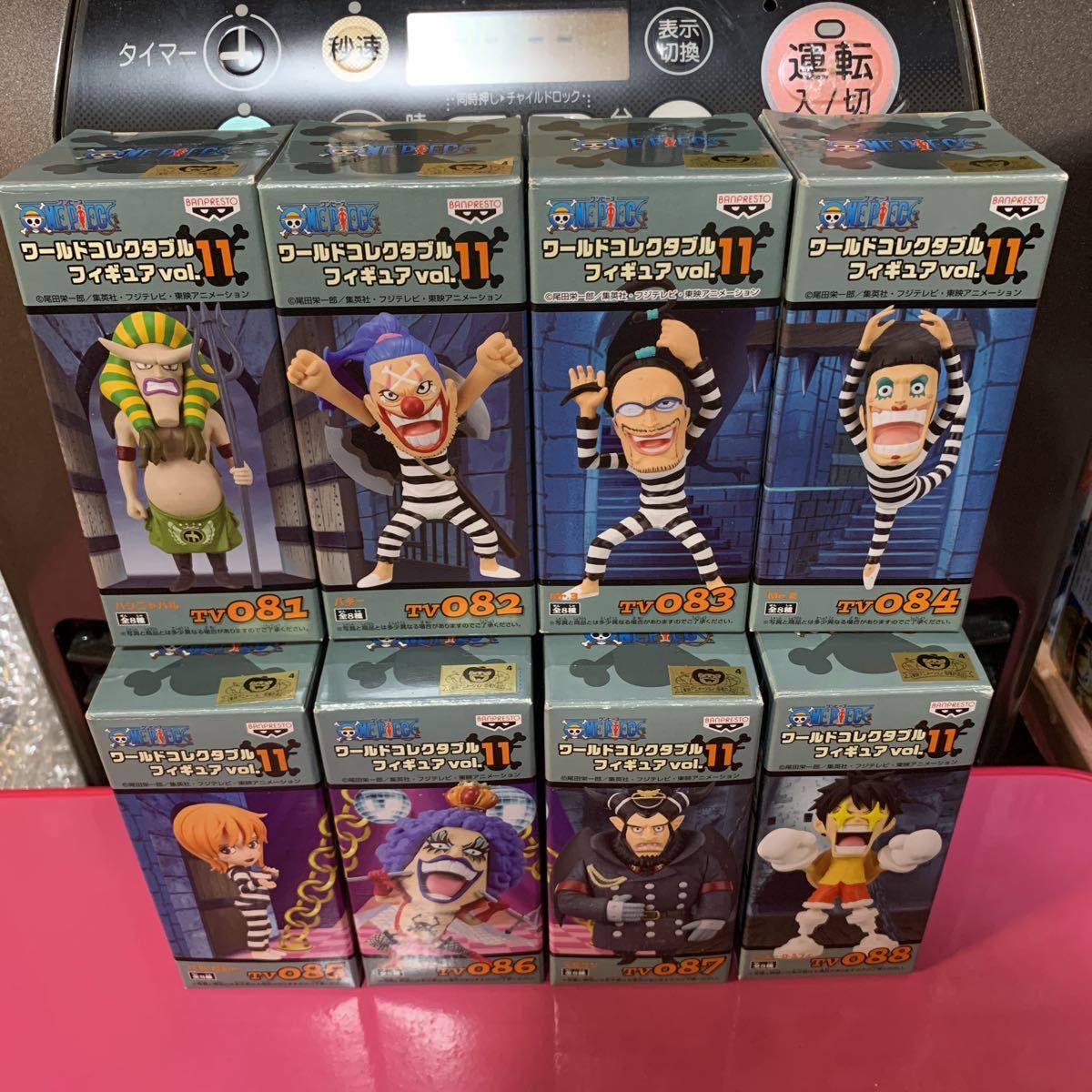 ワンピース　フィギュアセット　11個セット　プライズ セット 未開封 ONE PIECE ワンピース ワールドコレクタブル フィギュア