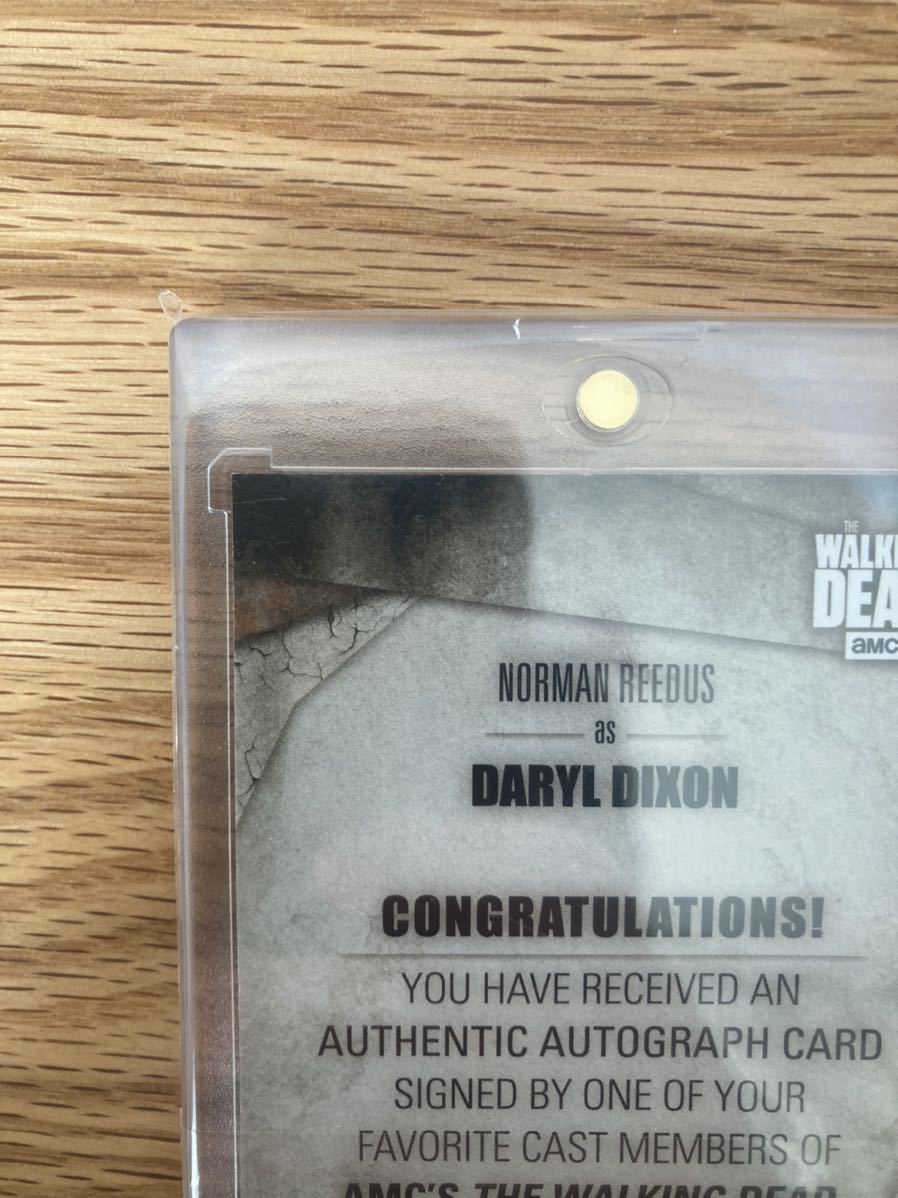 Topps Walking Dead Season 5 Norman Reedus Daryl Dixon Autograph