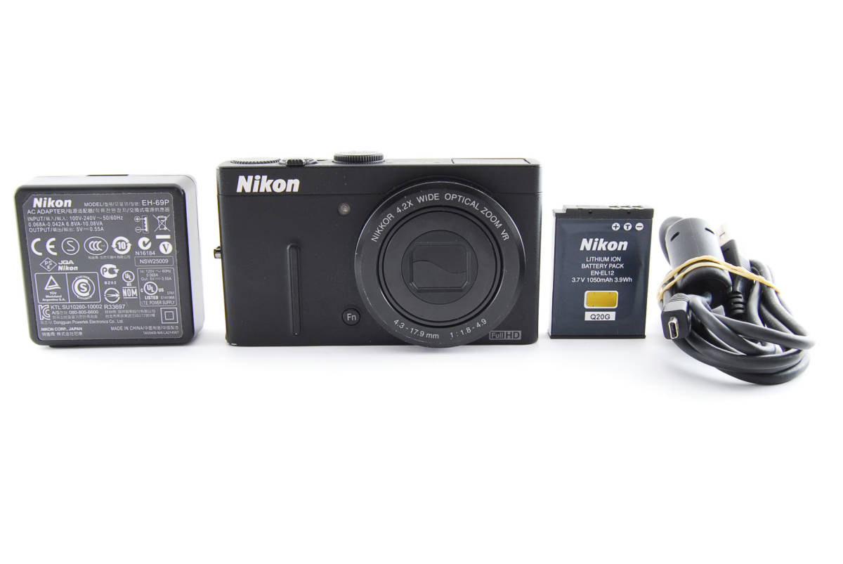 ニコン Nikon COOLPIX P310 ブラック #909153 P310 COOLPIX Nikon 動き