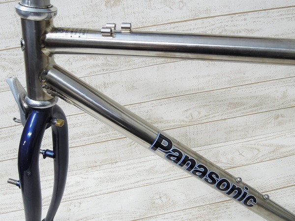 □パナソニック チタンMTBフレーム□100×135mm□パーツ付き□