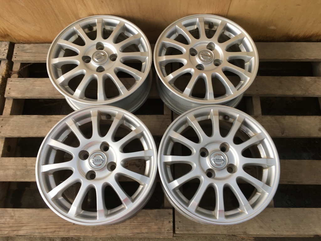  日産純正 14&times;5.5J +40 4H-100PCD マーチ/キューブ 等に(純正品)｜売買されたオークション情報、yahooの商品情報をアーカイブ公開 - オークファン 4穴