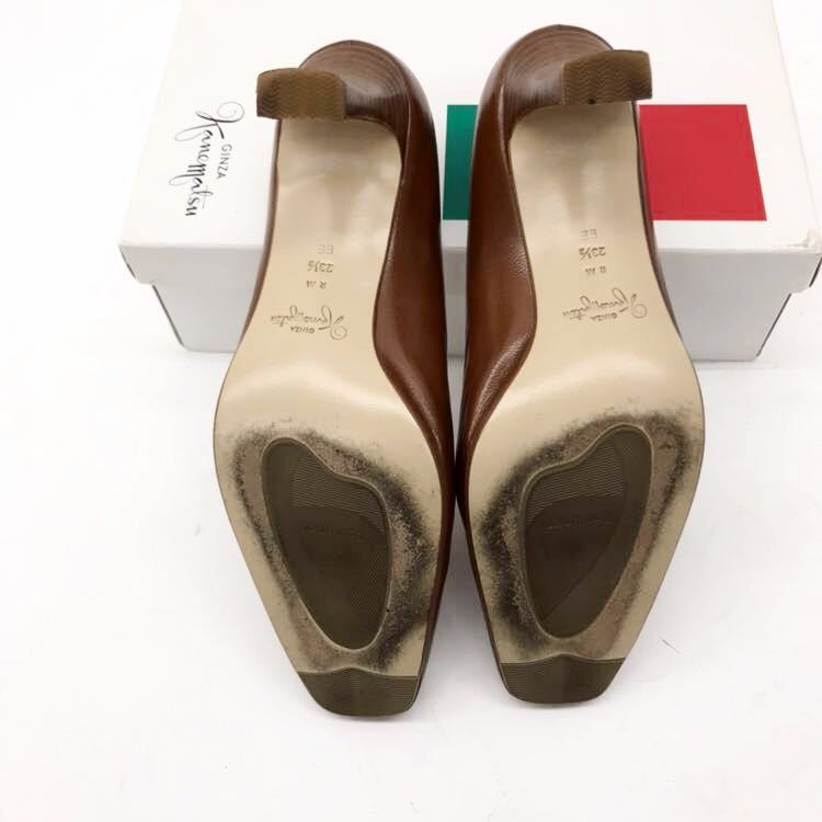 Couturier 銀座かねまつ クチュリエ ポイントトゥパンプス ハイヒール サイズ23 1 1 ブラウン 23 5cm 売買されたオークション情報 Yahooの商品情報をアーカイブ公開 オークファン Aucfan Com