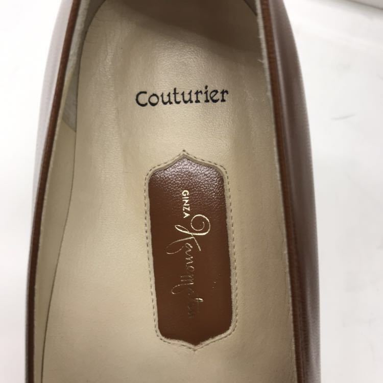 Couturier 銀座かねまつ クチュリエ ポイントトゥパンプス ハイヒール サイズ23 1 1 ブラウン 23 5cm 売買されたオークション情報 Yahooの商品情報をアーカイブ公開 オークファン Aucfan Com