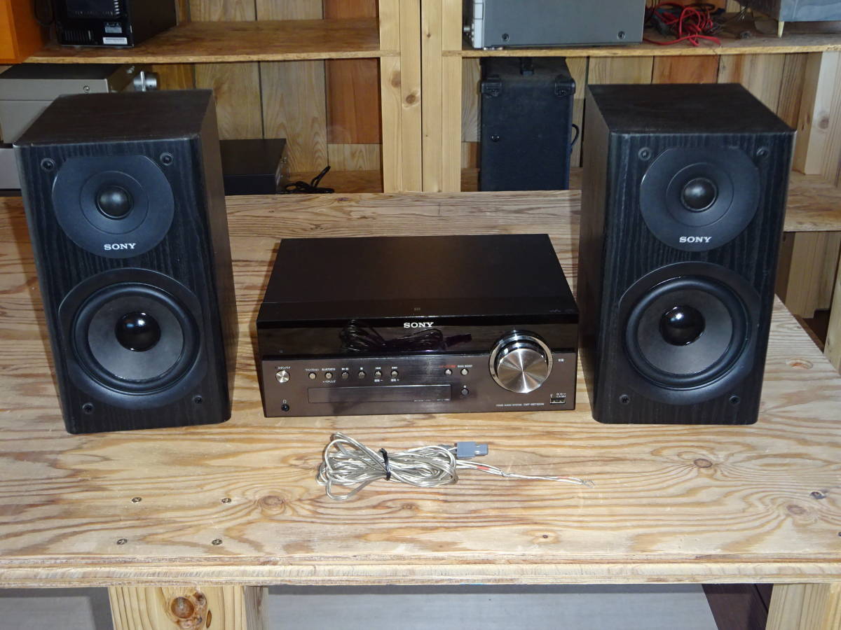 SONY CMT-SBT300 Bluetooth対応CDコンポ 動作OK CMT-SBT300W SONY CD