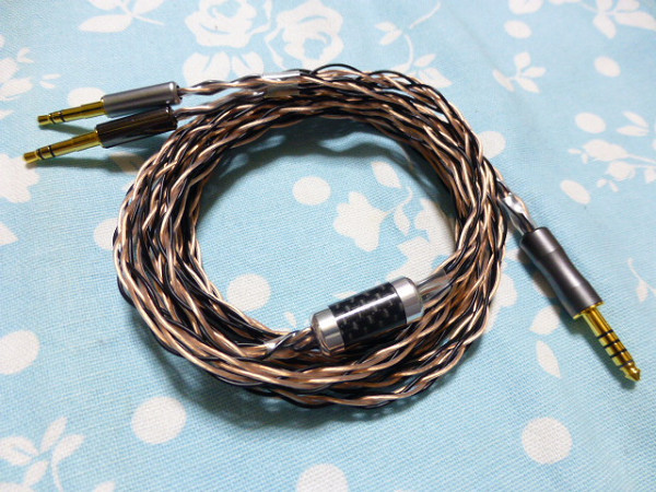2nd T1 0 3rd MDR-Z7 MOGAMI 4.4mm5極 Z1R 八芯 ブレイド編 ( HA-