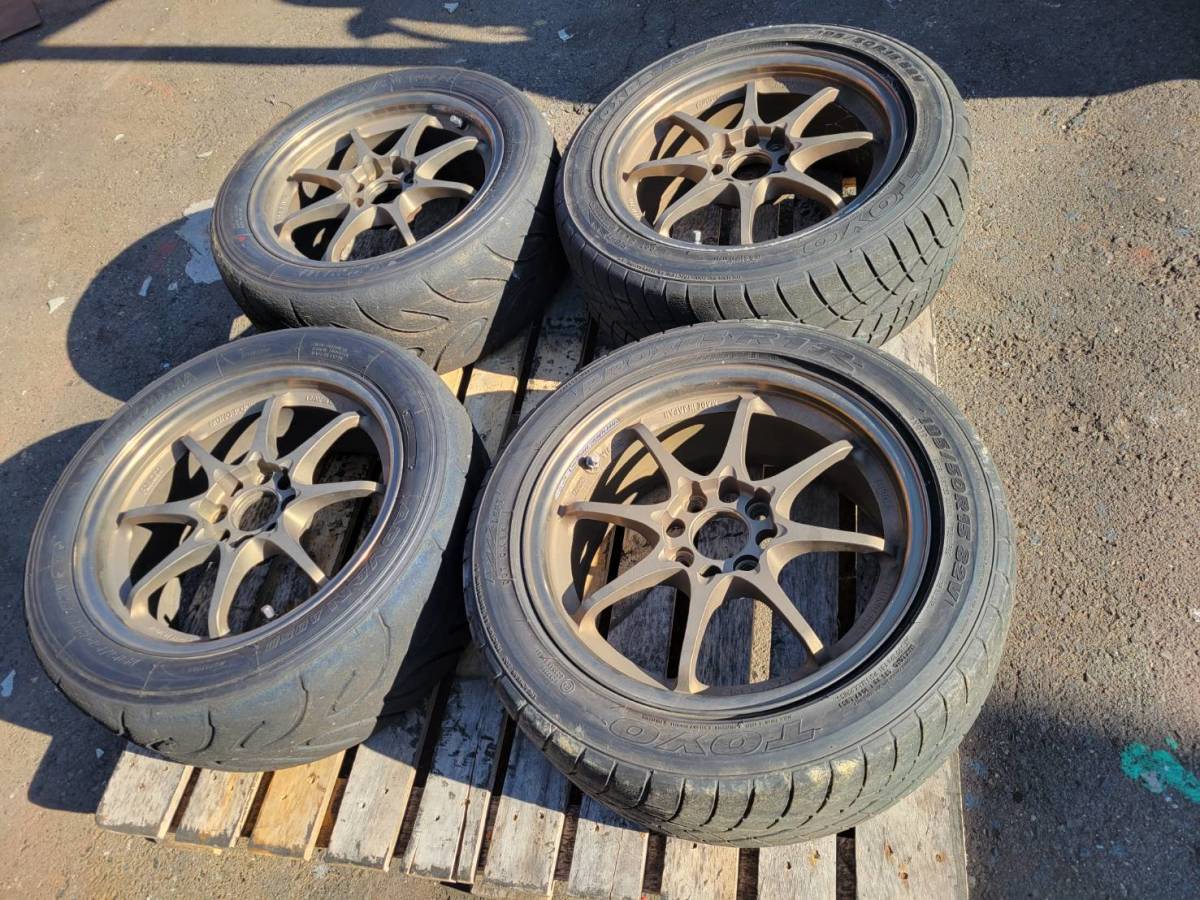 RAYS VolkRacing CE28N ブロンズ 希少サイズ？ 15×7j PCD100