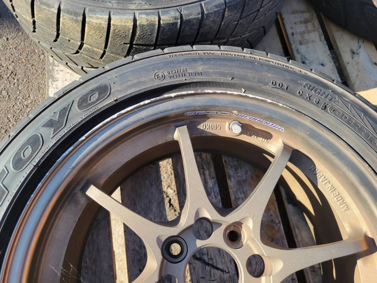 RAYS VolkRacing CE28N ブロンズ 希少サイズ？ 15×7j PCD100