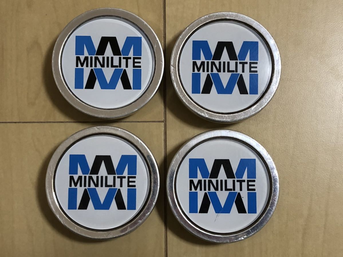 ミラジーノ MINI LITE ミニライト センターキャップ 4個 中古 ③ 12 