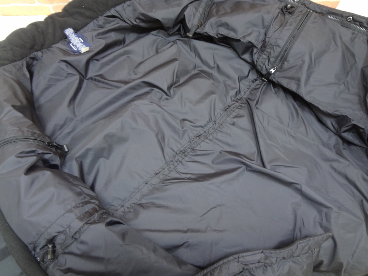GAP ギャップ ダウン ロングコート メンズ コート XL/XXL ブラック 黒 