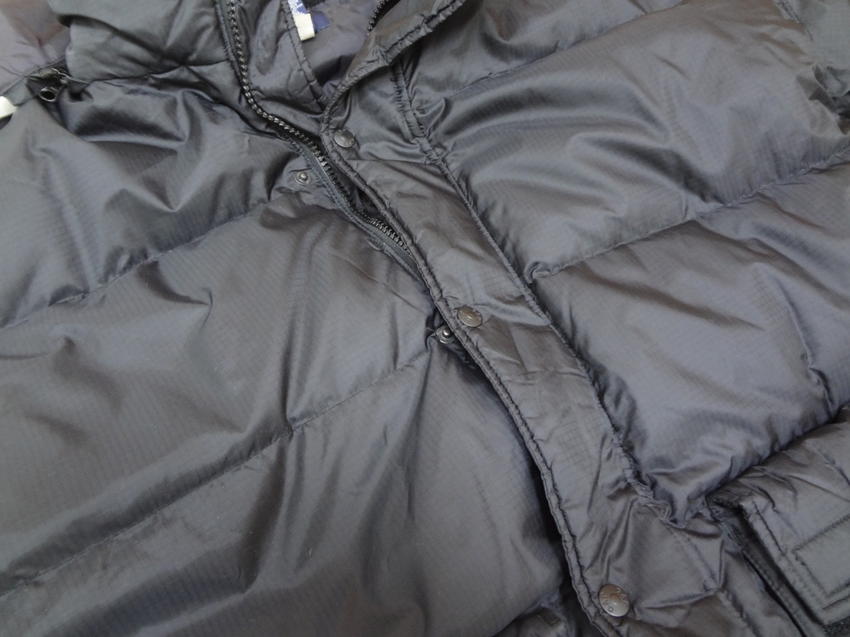 GAP ギャップ ダウン ロングコート メンズ コート XL/XXL ブラック 黒 