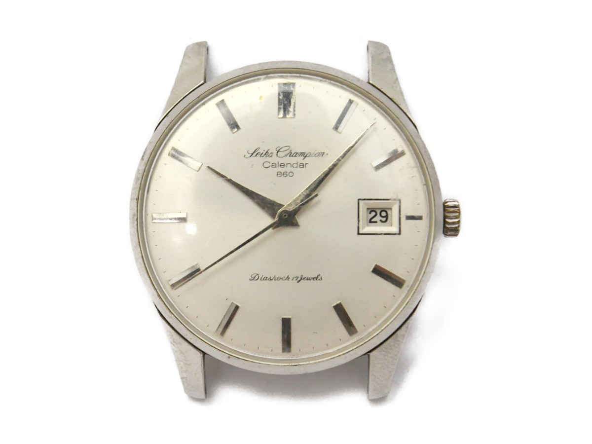 中古品] 稼働品【SEIKO】 セイコー チャンピオン カレンダー 860 