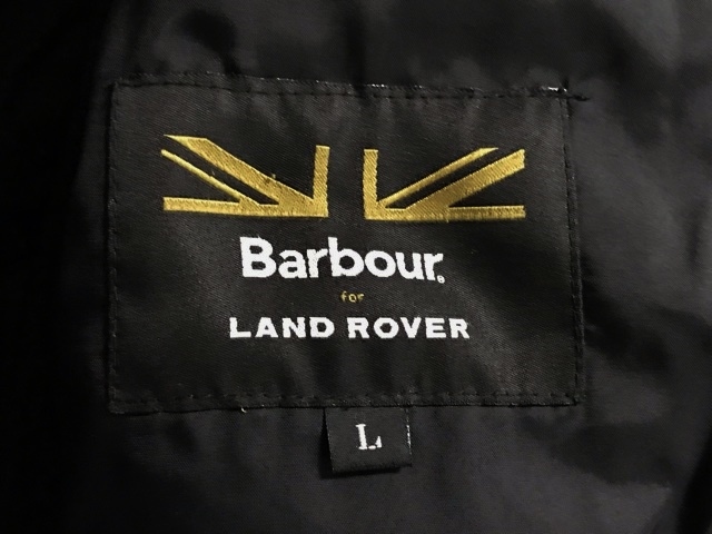 Range Rover Barbour イギリス 7万円 別注 コラボ 限定 バブアー × LAND ROVER barbour レンジローバー ジャケット アウター メンズ 車 ...