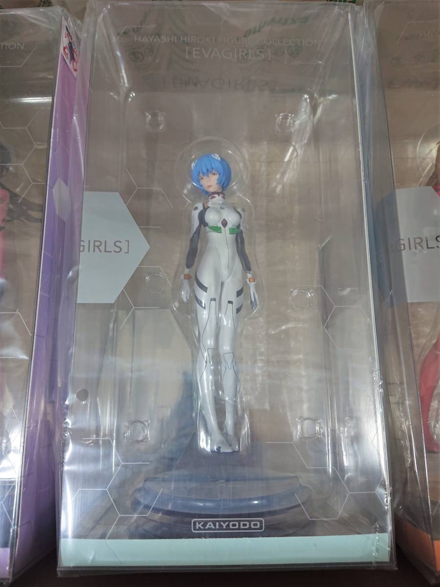 ☆未開封☆限定特典付き☆EVA GIRLS 3体セット 海洋堂 エヴァ ガールズ 