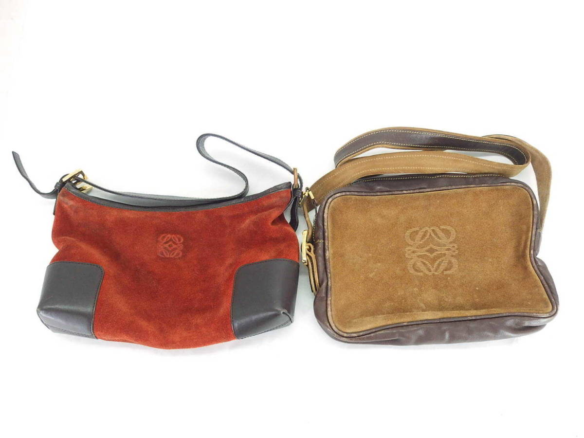 1円 ロエベ LOEWE ショルダーバッグ セット DK123