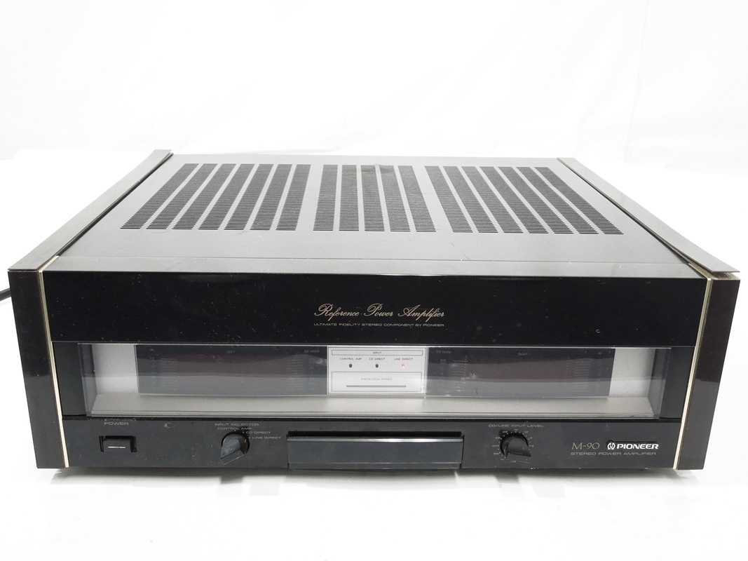 【大人気，最新作】 10 28-461406-17 S D パイオニア Pioneer M-90 ステレオパワーアンプ 本体 機器 幅 約457mm 高さ 約 154mm 奥行 約430mm 名28(パイオニア)｜売買されたオークション情報、yahooの商品情報をアーカイブ公開 - パイオニア