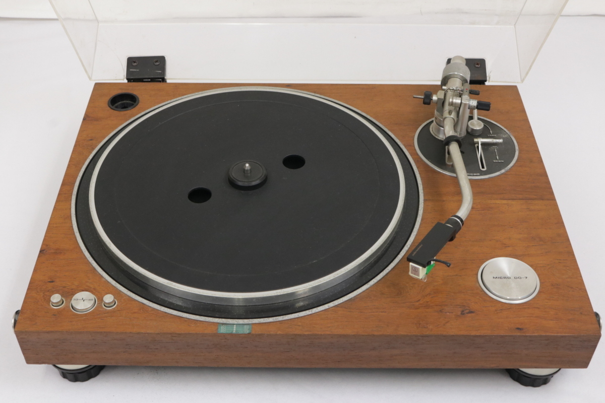 MICRO マイクロ精機 DD-7 レコードプレーヤー : アナログレコード 