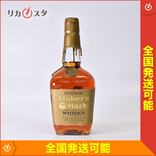 ゴールドトップ メーカーズマーク VIP 未開栓 ウイスキー お酒 45度