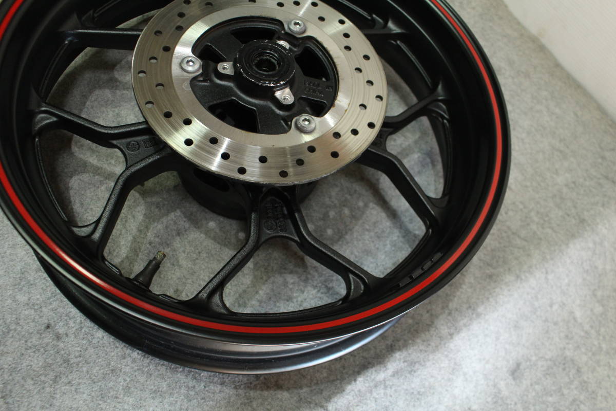 YZF-R25 RG10J リアホイール レコード盤付 リアホイールタイヤセット YZF-R25（JBK-RG10J）に適合する｜ホイールの商品一覧｜バイク YZF-R25(RG10J)用リアホイール